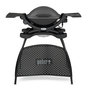 Voir la diapositive 1 : Weber Barbecue électrique sur pieds 2200w gris foncé - q1400stand