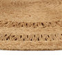 Voir la diapositive 2 : VIDAXL Tapis Jute tresse a la main 150 cm Rond