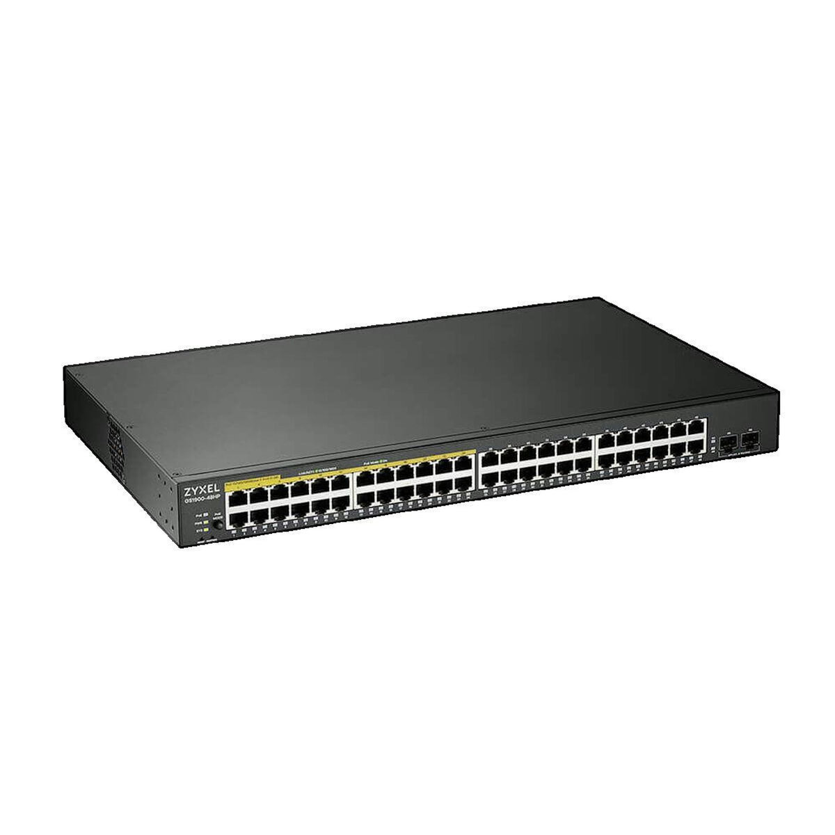 Zyxel Switch Zyxel GS1900 Series GS1900-48HPv2 - 48 ports Gigabit avec 24 PoE+ et 2 ports Gigabit SFP