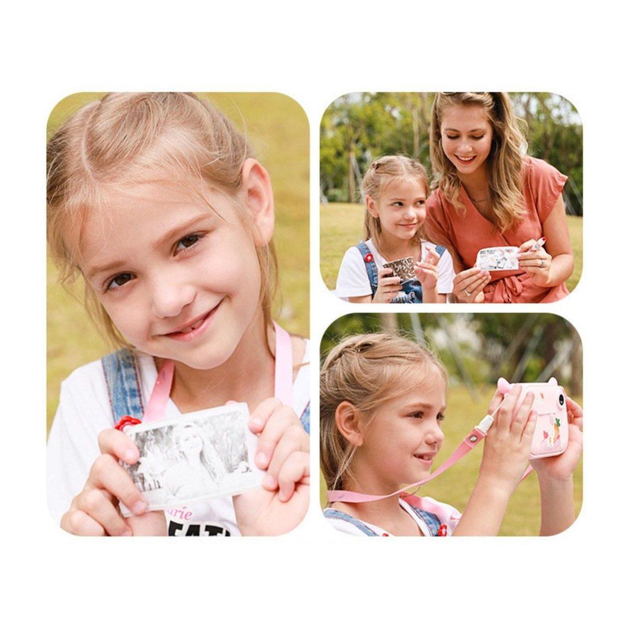 Voir la diapositive 2 : 1001JOUETS Appareil Photo Numérique Instantané Enfant - WiFi - Licorne
