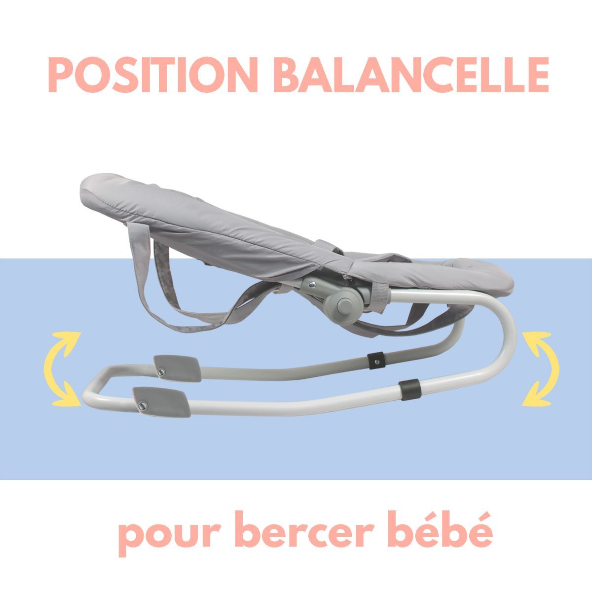 BAMBISOL Transat multipostions avec arche 