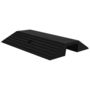 Voir la diapositive 2 : VIDAXL Rampes de seuil de pont 3 pcs 49x40x8 cm Caoutchouc