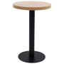 Voir la diapositive 1 : VIDAXL Table de bistro Marron clair 50 cm MDF