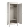 VOX Commode 3 tiroirs et armoire 1 porte Milenne - Blanc