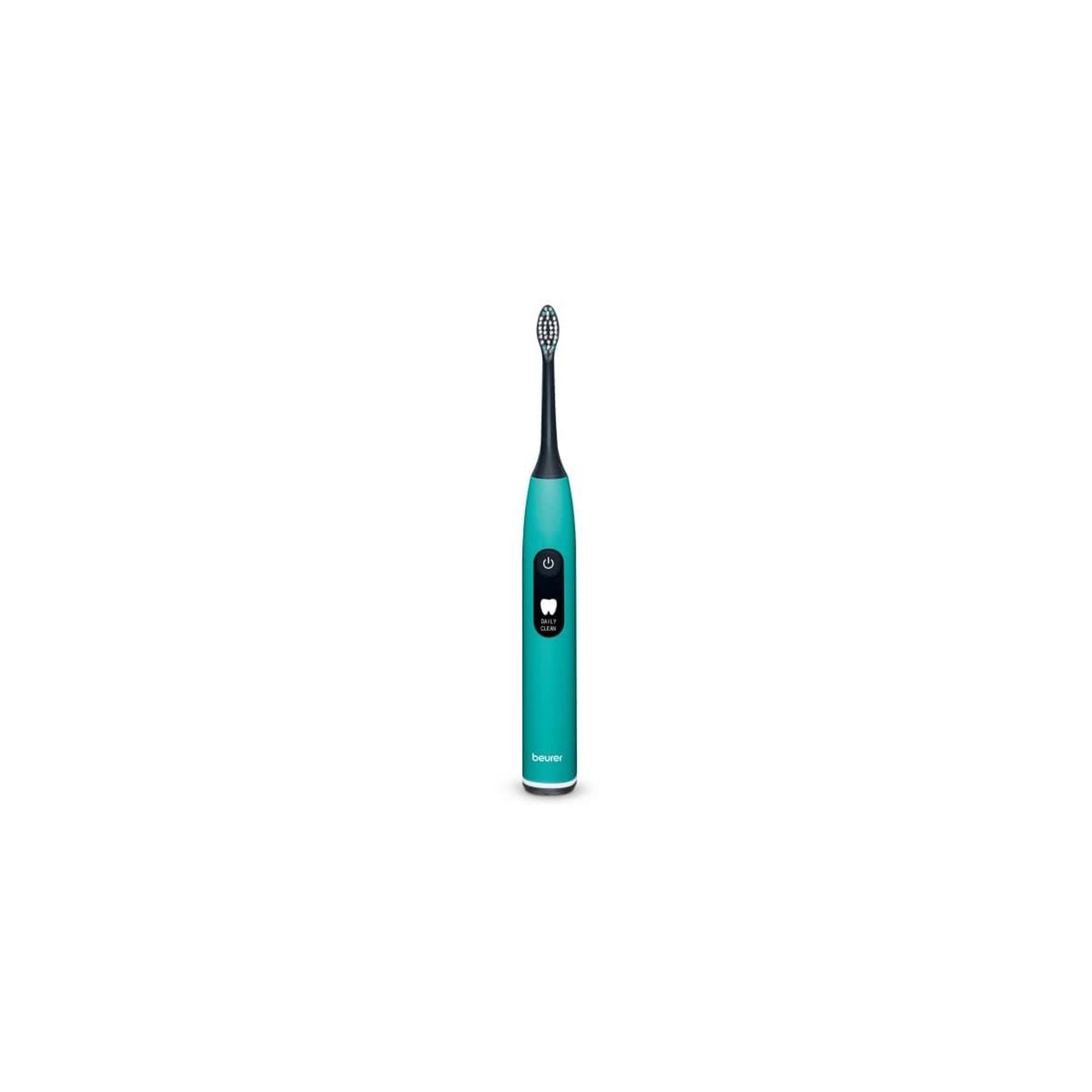 Voir la diapositive 2 : Beurer Beurer sc 50 adulte brosse à dents à ultrasons couleur aqua, noir