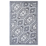 ESSCHERT DESIGN Esschert Design Tapis d'exterieur 182x122 cm Losange