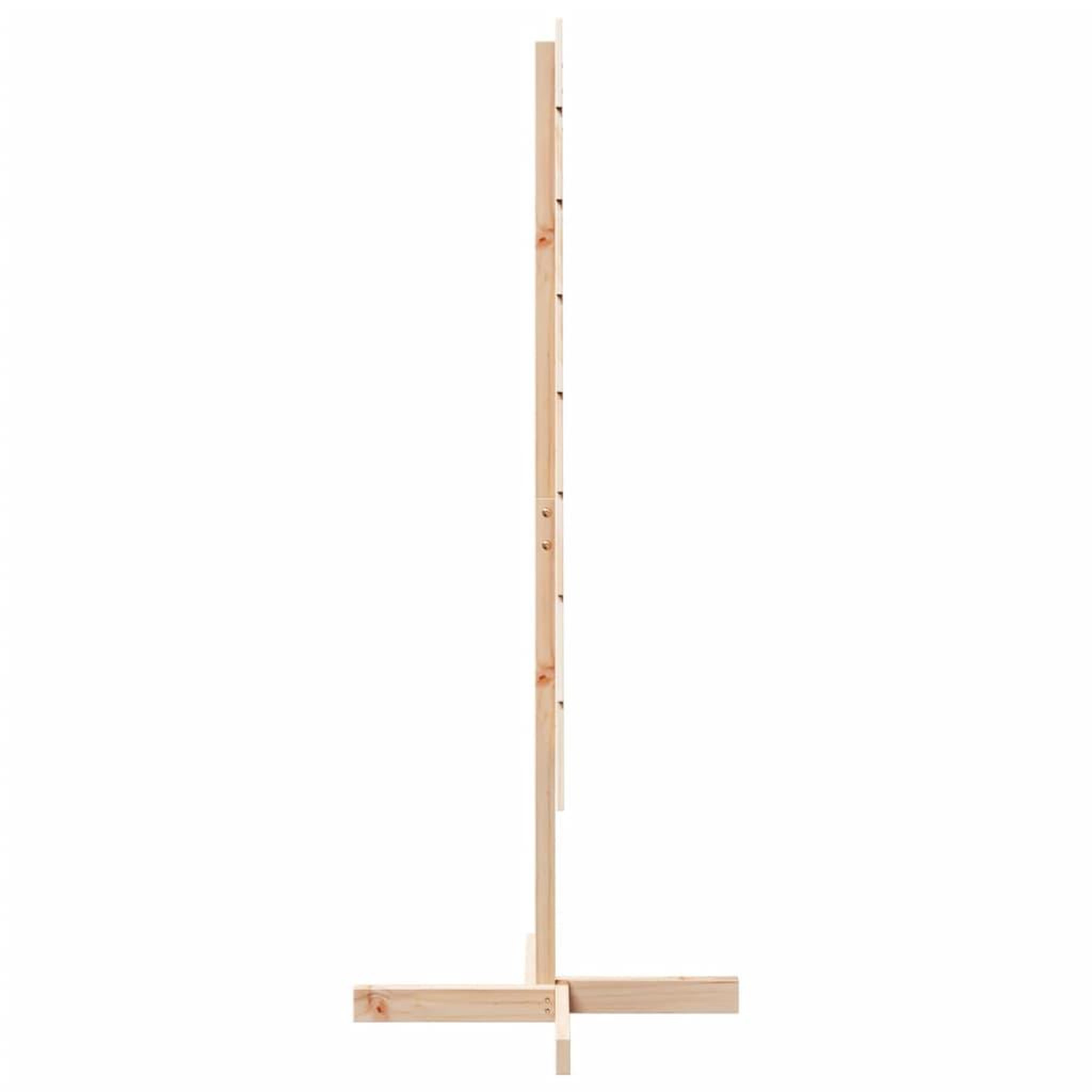 Voir la diapositive 4 : VIDAXL Arbre de Noël en bois pour decoration 150 cm bois massif