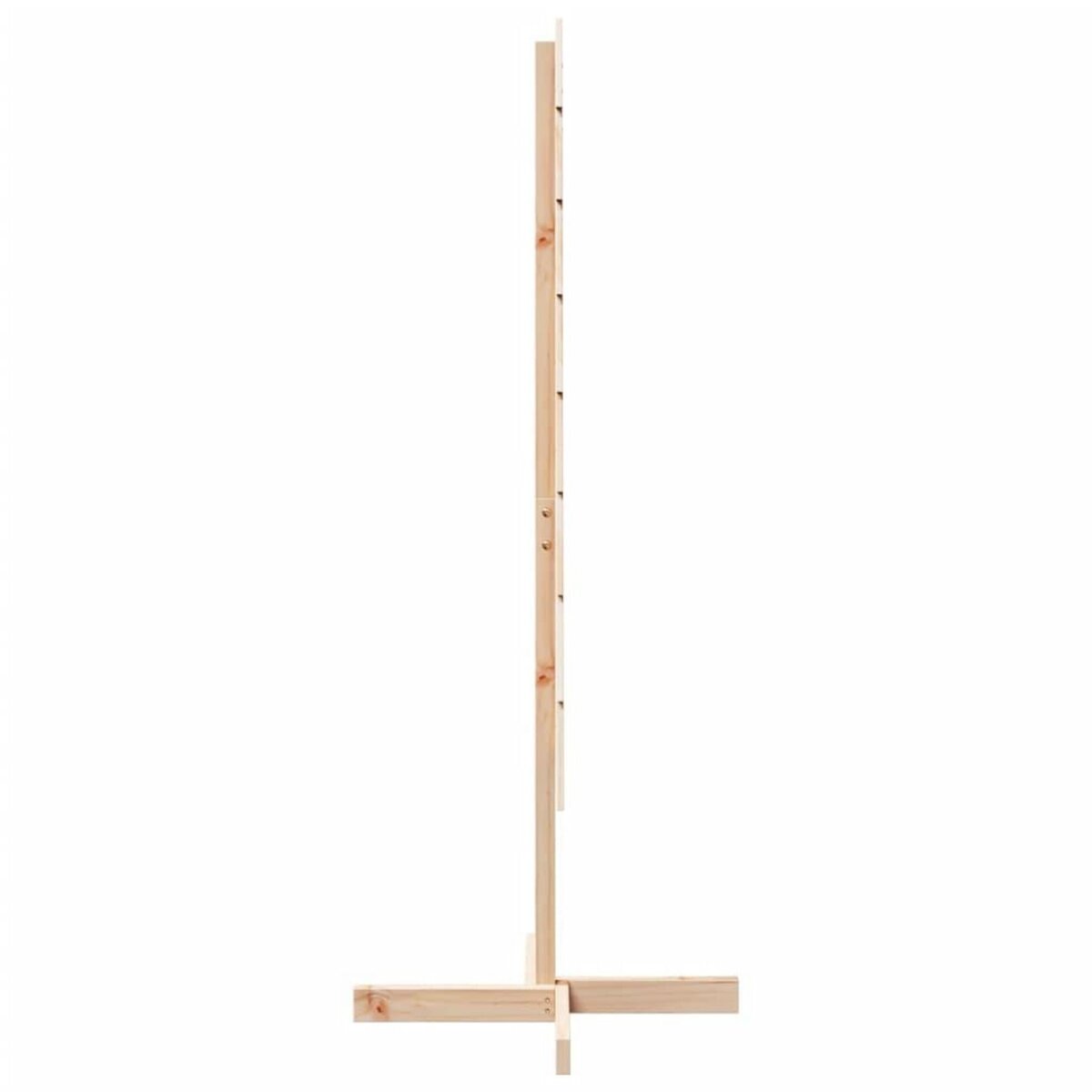 VIDAXL Arbre de Noël en bois pour decoration 150 cm bois massif