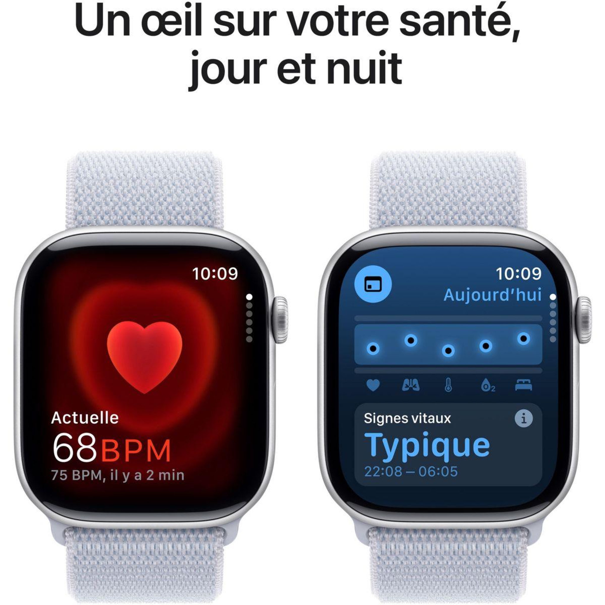 Voir la diapositive 5 : APPLE Montre connectée Serie 10 42mm Alu/Argent Loop Cellular