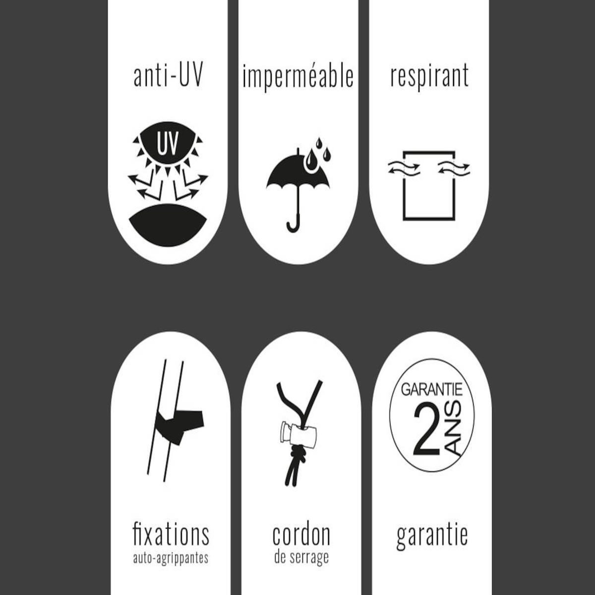 SOMAGIC Housse pour plancha 2 feux 67 x 47 x 21,5 cm - Somagic