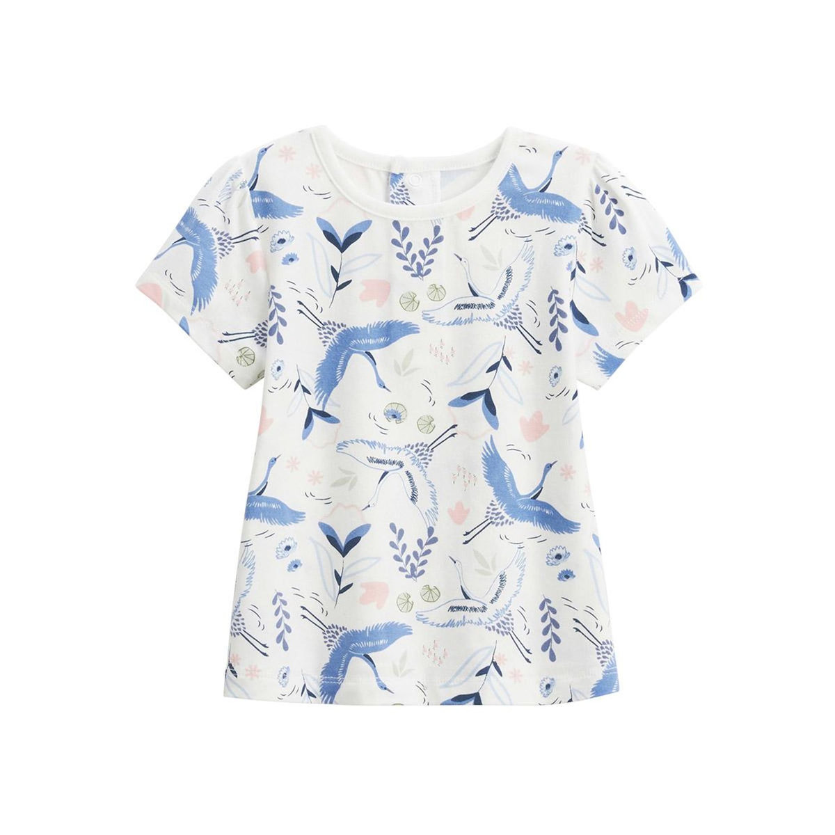 Petit Béguin Lot de 2 t-shirts enfant manches courtes Tiana