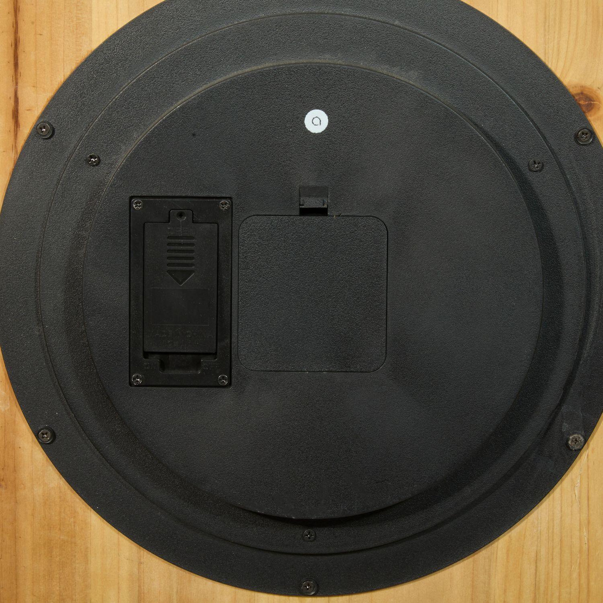 Voir la diapositive 6 : ATMOSPHERA Horloge en bois avec mécanisme micka - beige