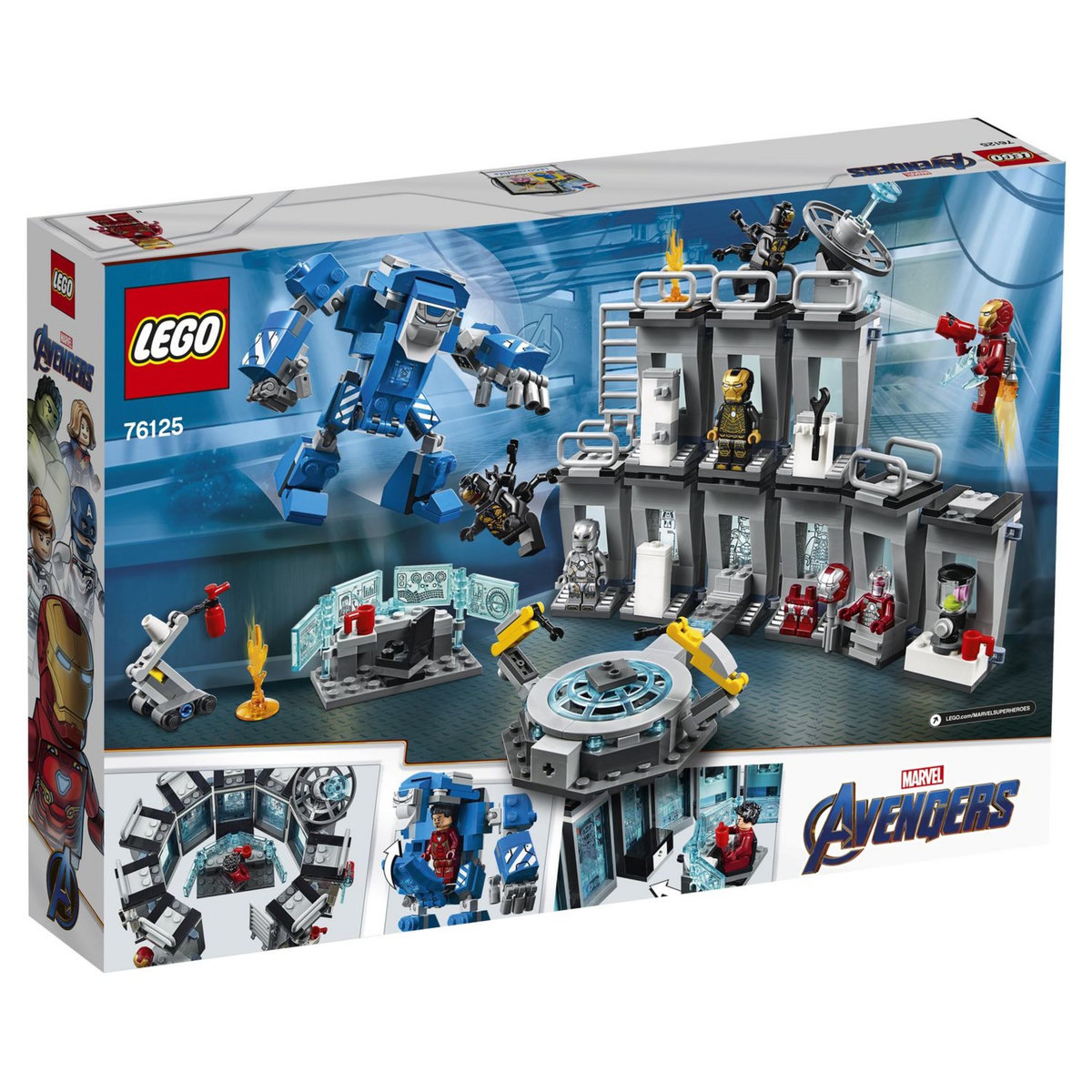 LEGO Marvel 76125 - La salle des armures d'Iron Man