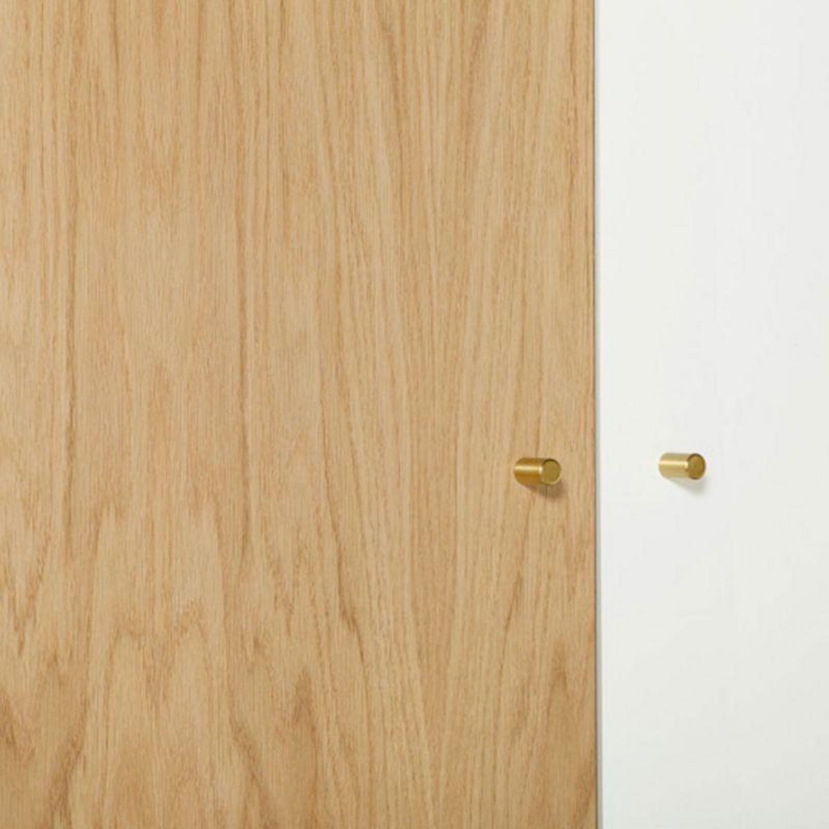 Paris Prix Armoire 2 Portes & 1 Tiroir  Flo  190cm Chêne & Blanc