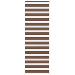 VIDAXL Store zebre marron 70x200 cm largeur du tissu 65,9 cm polyester