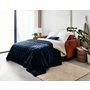 Voir la diapositive 3 : LISA DESIGN Owen - canapé 3 places convertible express couchage quotidien 140 cm matelas 12 cm en velours côtelé grosses côtes