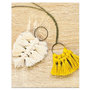 Voir la diapositive 4 : FRENCH KITS Bijoux Macramé - 2 Pendentifs jaune et écru