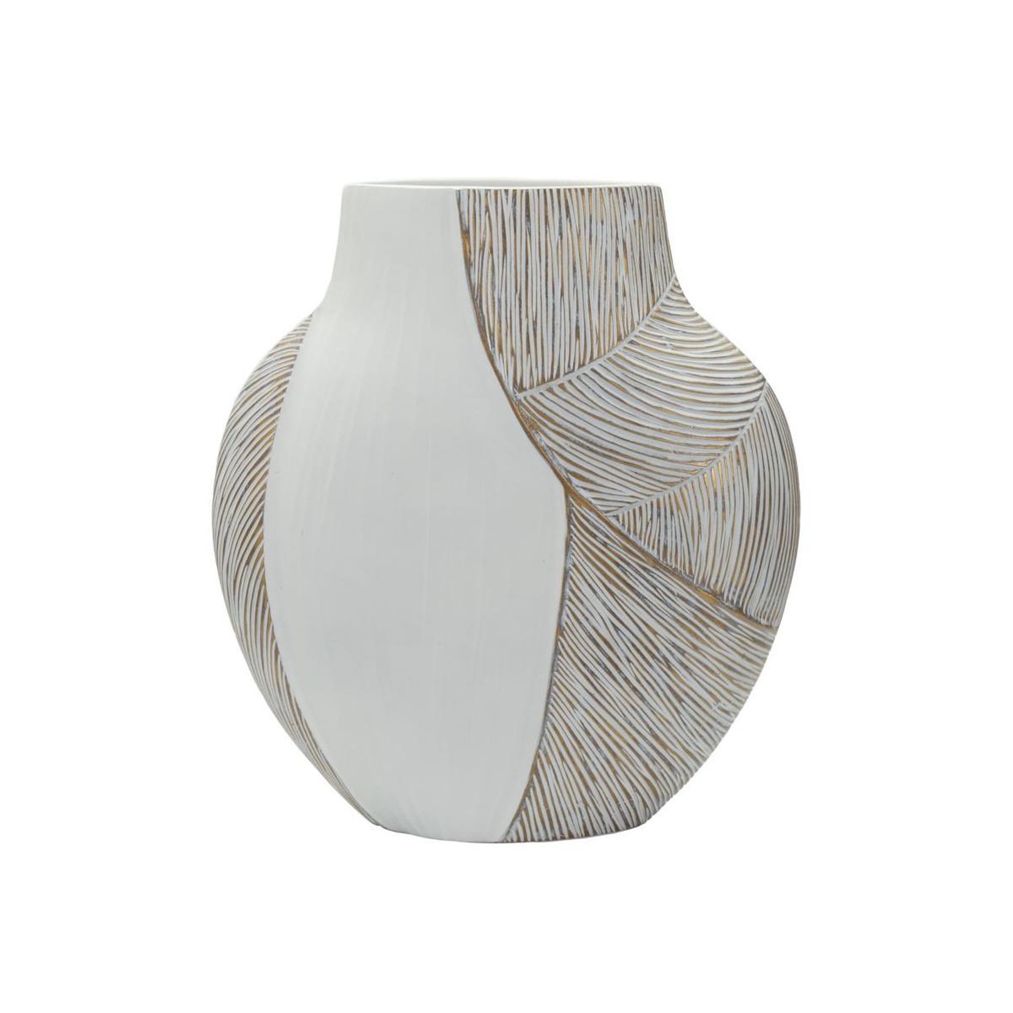 Paris Prix Vase design  hochi  37cm blanc