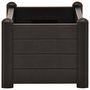 Voir la diapositive 4 : VIDAXL Lit sureleve de jardin PP Anthracite 100x43x35 cm