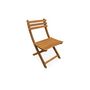 Voir la diapositive 2 : SWEEEK Table de jardin pliante bois d'acacia + 6 assises 150cm en bois d'acacia déjà huilé. forme ovale avec 6 chaises pliables