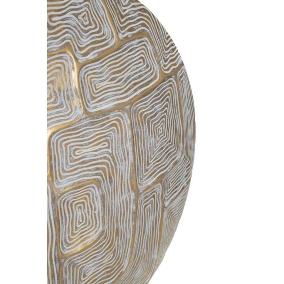 Paris Prix Vase Design en Résine  Elips  48cm Or