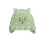 Voir la diapositive 3 : Petit Béguin Ensemble bonnet, moufles et écharpe bébé en tricot Boavista