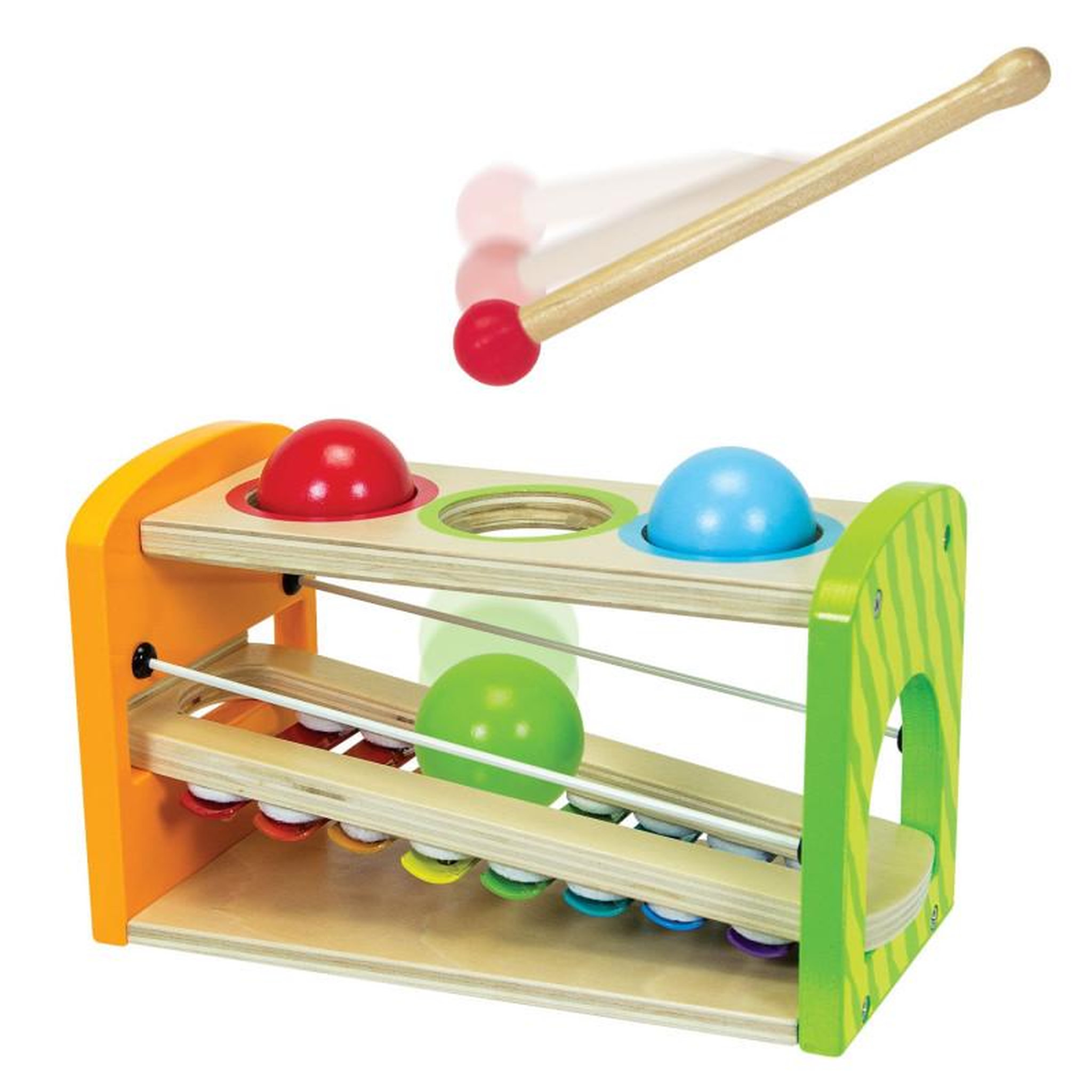 Voir la diapositive 4 : Eichhorn Eichhorn Banc à marteler avec xylophone