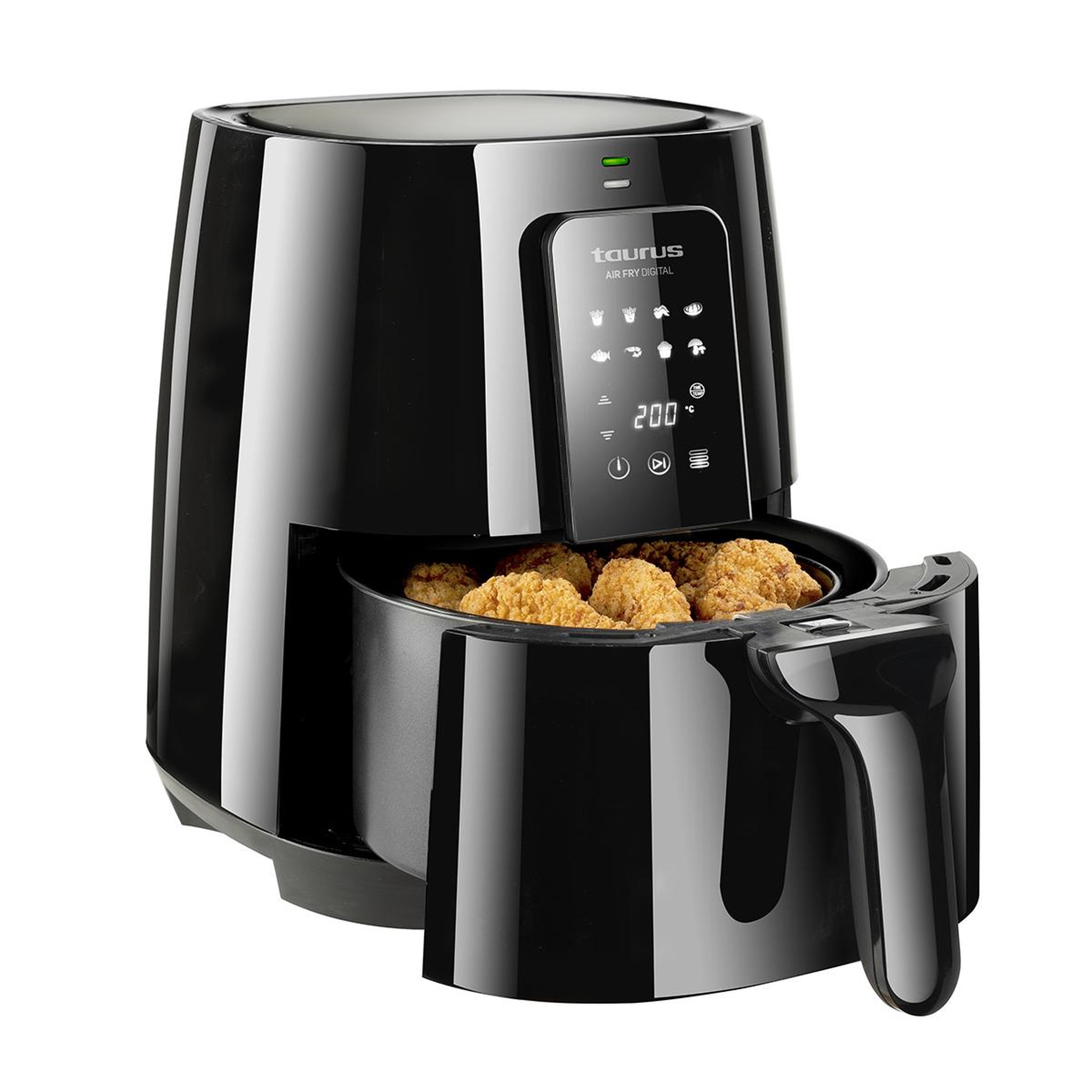 Voir la diapositive 2 : Taurus Friteuse sans huile digital 3.5l noir - air fry digital