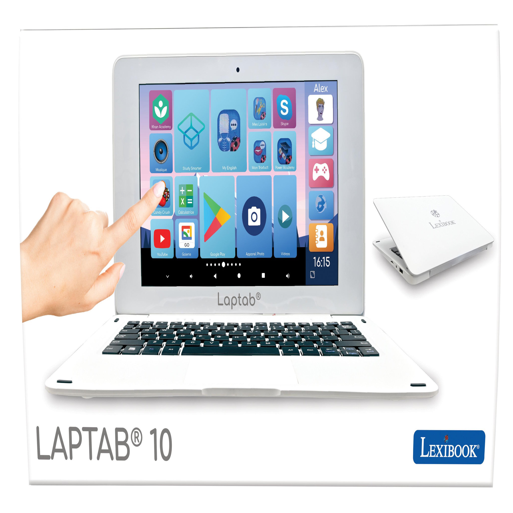Voir la diapositive 6 : Lexibook LAPTAB 11 : Ordinateur Android Tactile avec Contenu Éducatif et Contrôle Parental
