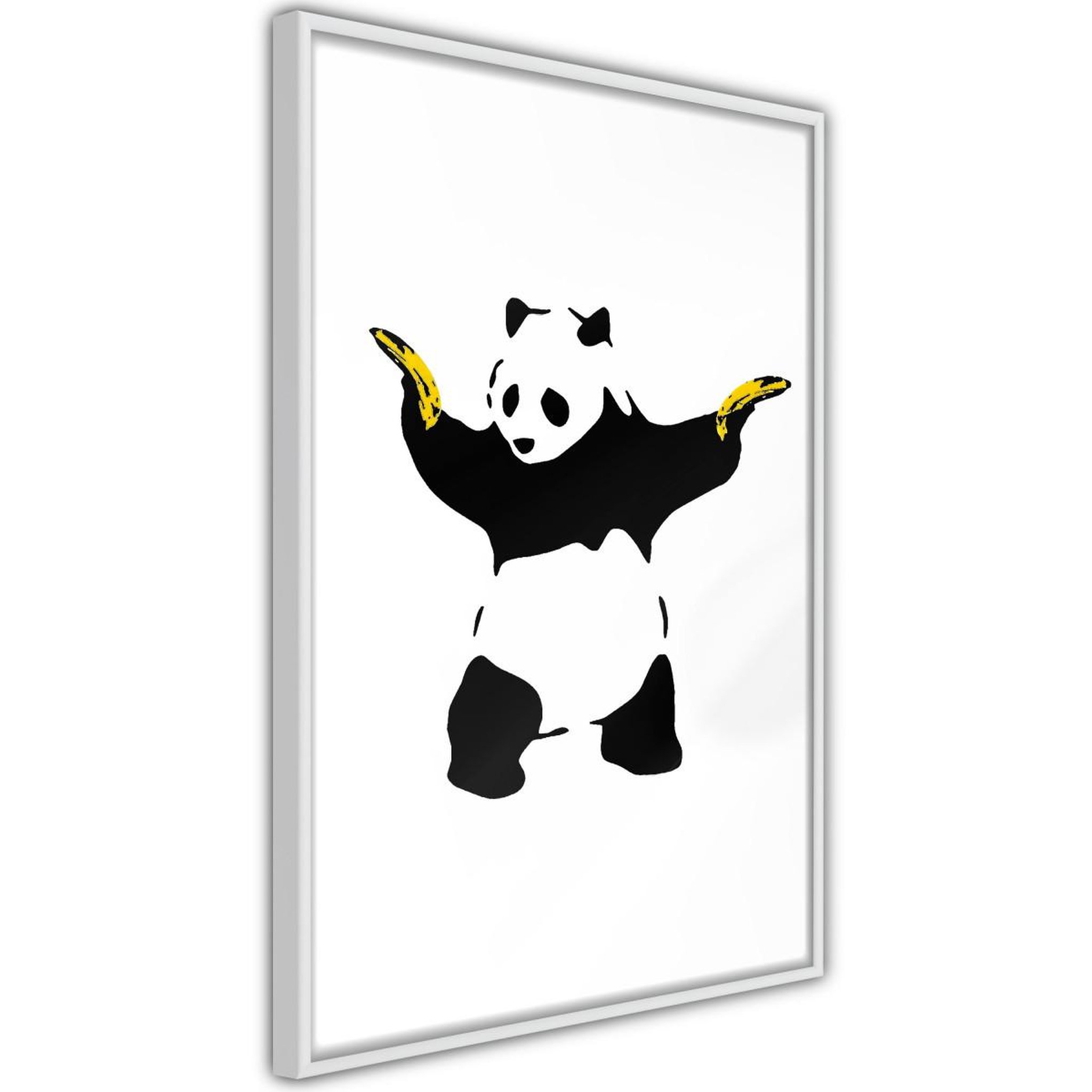 Paris Prix Affiche Murale Encadrée  Banksy Panda With Guns