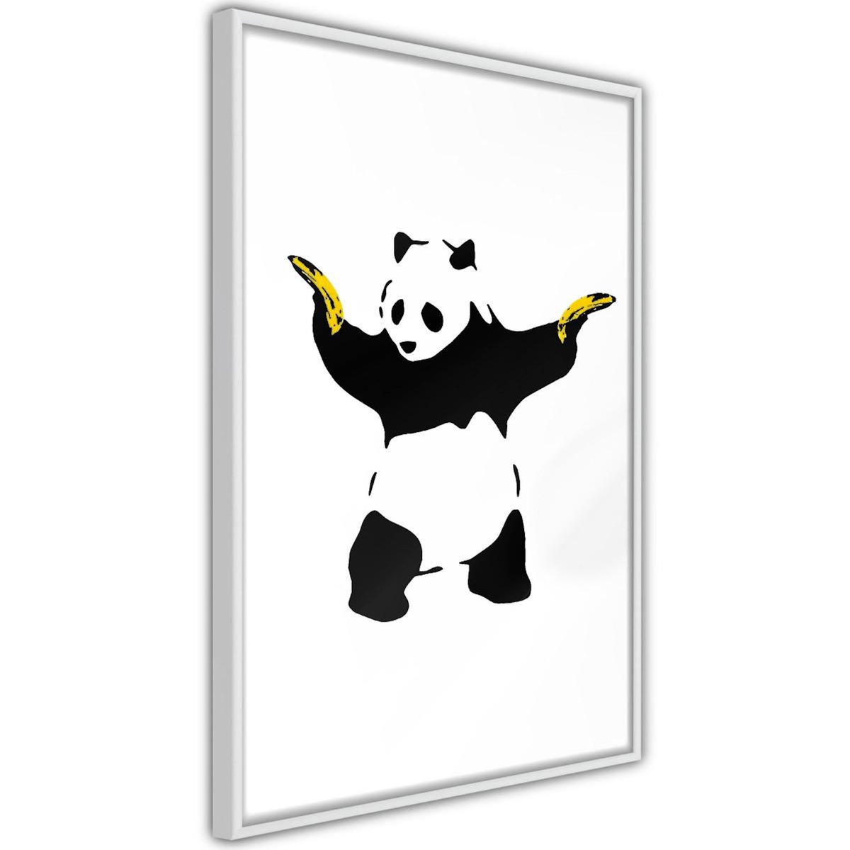 Paris Prix Affiche Murale Encadrée  Banksy Panda With Guns