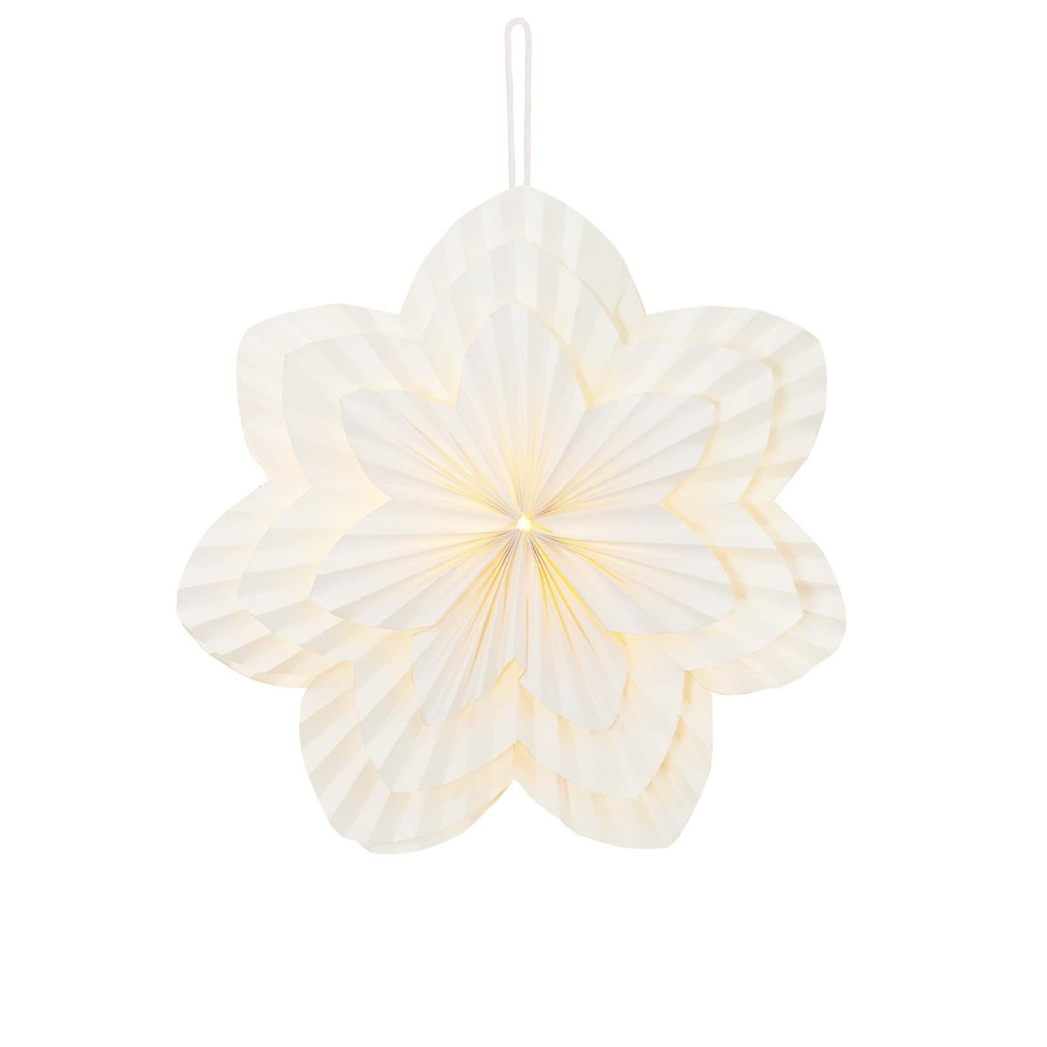 VIDAXL Eclairage de Noël RAAHE 10 LED Blanc chaud 60 x 20 x 60 cm
