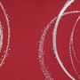 Voir la diapositive 2 : Paris Prix Nappe Imprimé Métallisé  Bully  150x300cm Rouge