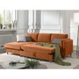 Voir la diapositive 3 : LISA DESIGN Brooke - canapé d'angle gauche - convertible avec coffre - 4 places - en velours