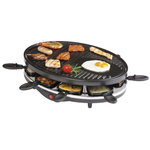 Domo Appareil à raclette 8 personnes 1200w + gril - do9038g
