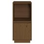 Voir la diapositive 3 : VIDAXL Buffet marron miel 38x35x80 cm bois massif de pin