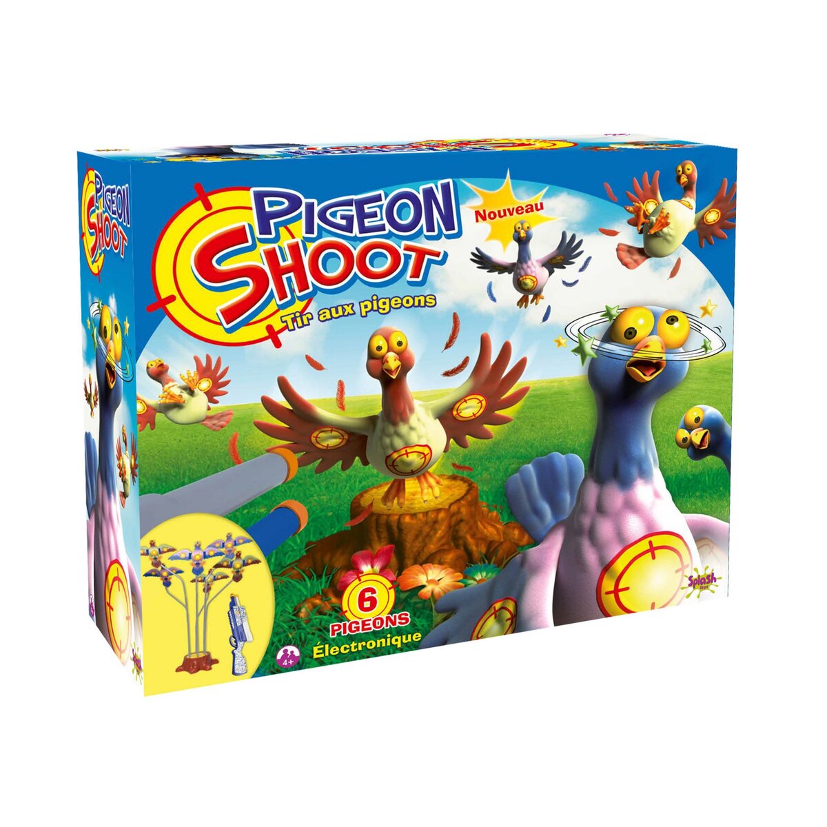 SPLASH TOYS Pigeon shoot - 6 pigeons