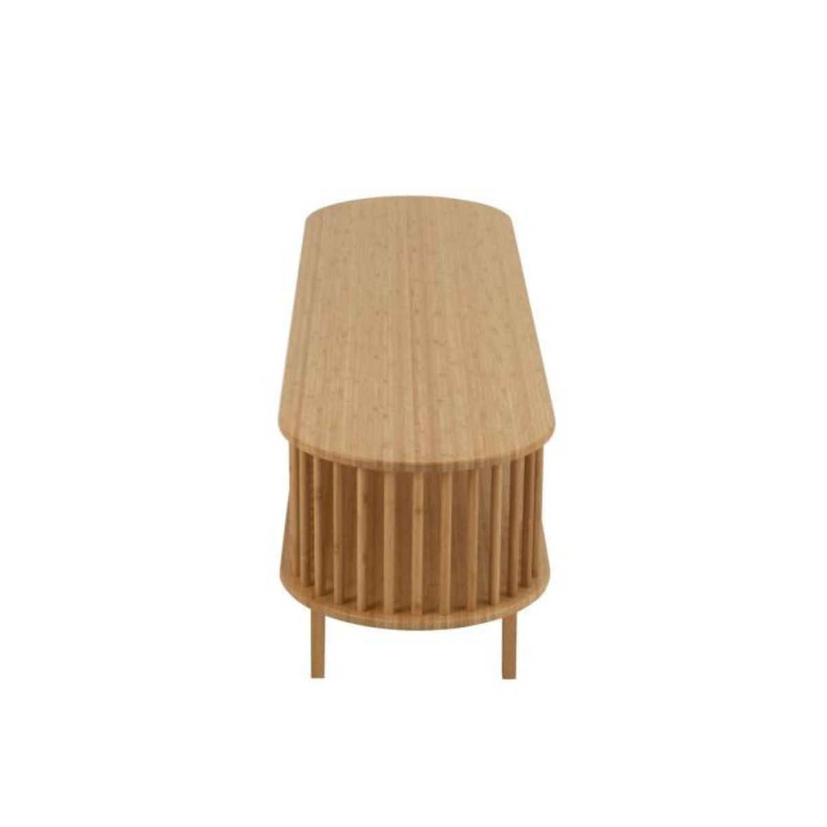 Paris Prix Meuble TV en Bambou  Live  150cm Naturel