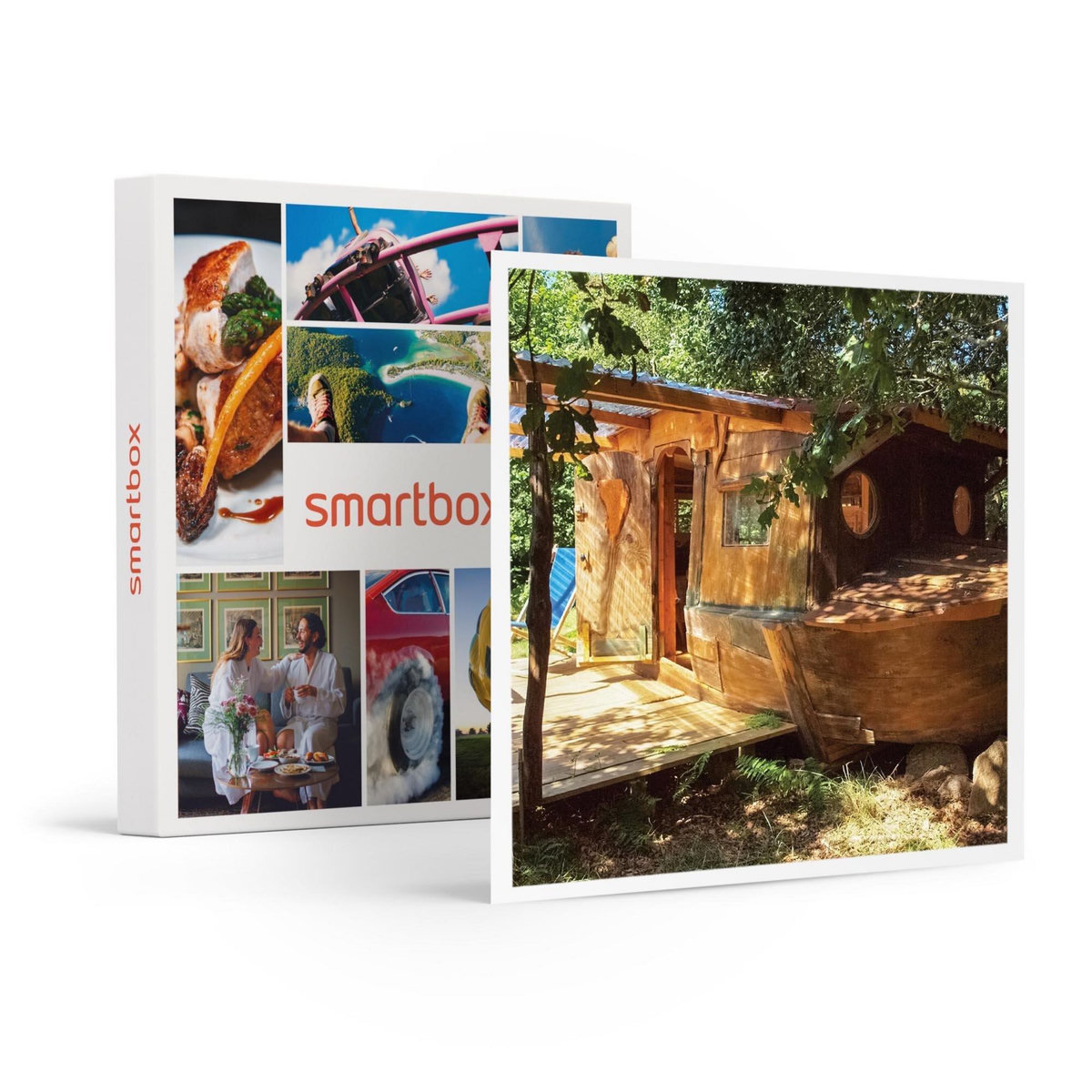 Smartbox Séjour de 3 jours dans un bateau échoué dans le Cotentin - Coffret Cadeau Séjour