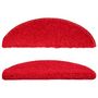 Voir la diapositive 4 : VIDAXL Tapis d'escalier 15 pcs rouge 56x17x3 cm