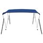 Voir la diapositive 5 : VIDAXL Auvent bimini a 3 arceaux Bleu 183x160x137 cm