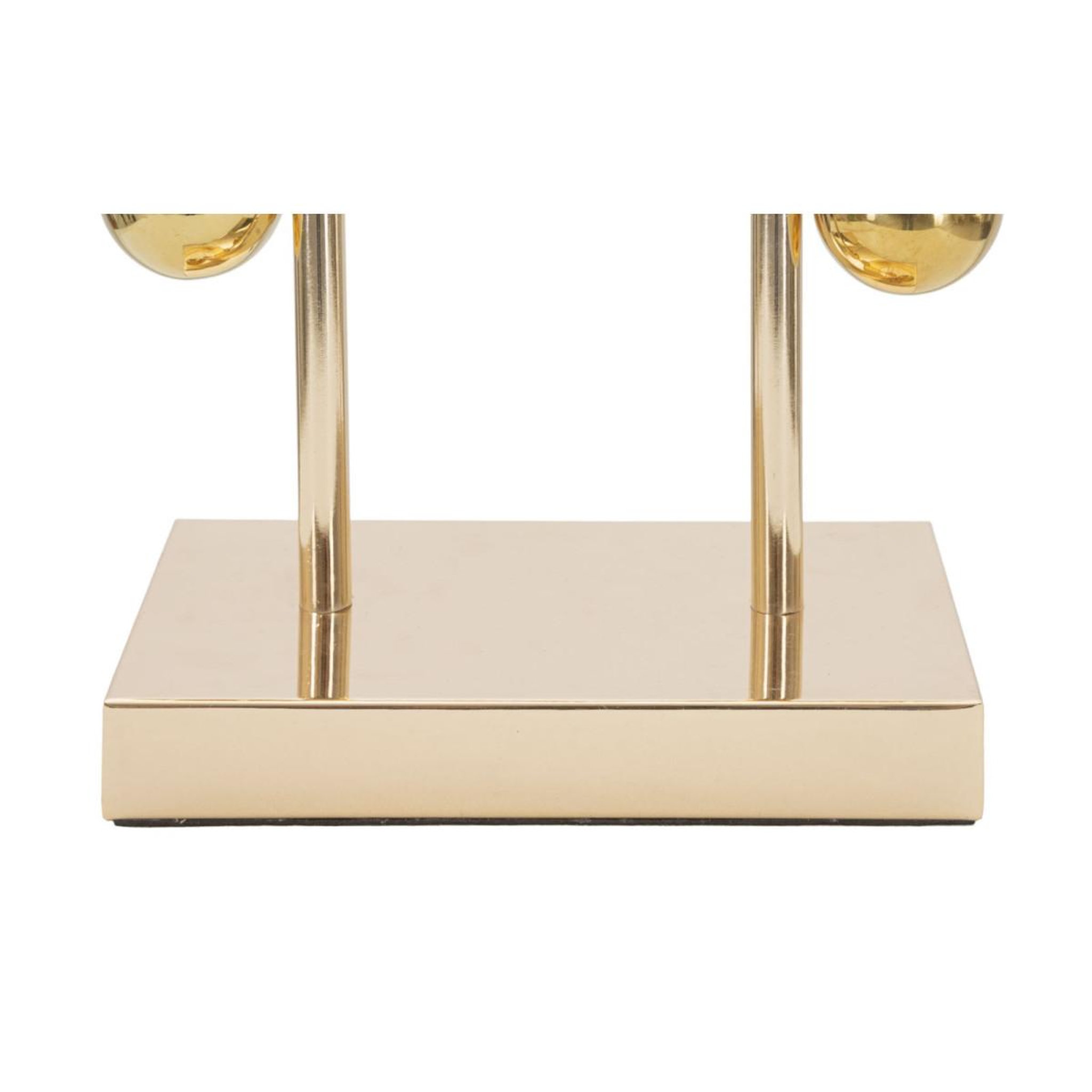 Voir la diapositive 2 : Paris Prix Lampe à poser en métal  bubble  61cm or & noir