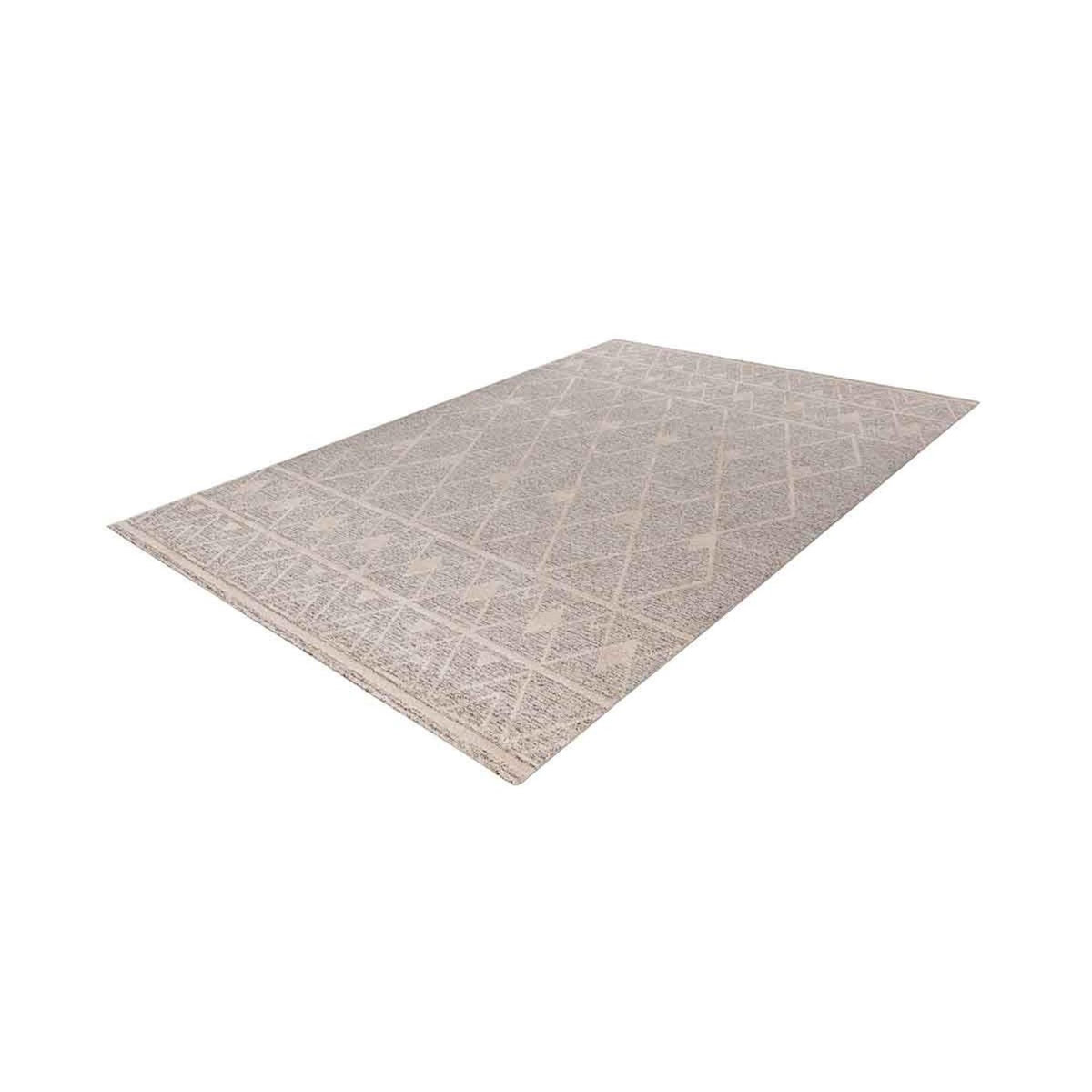 Paris Prix Tapis Tissé Géométrique  Rhombus  Beige & Marron