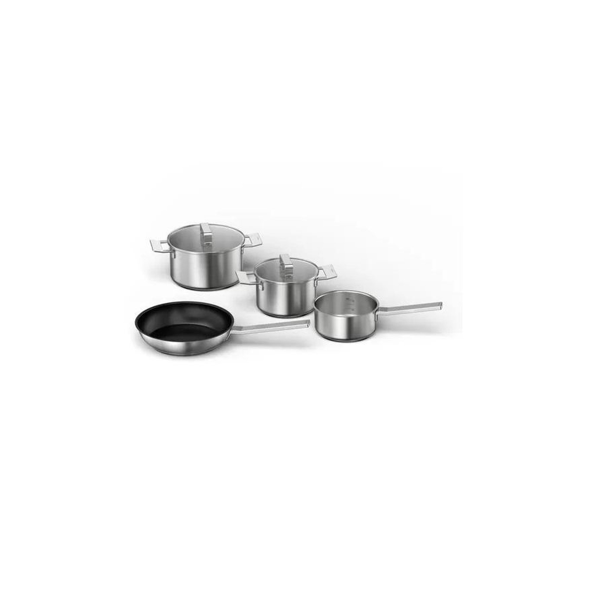 BOSCH Batterie de cuisine 4 pieces acier inoxydable - hez9se040