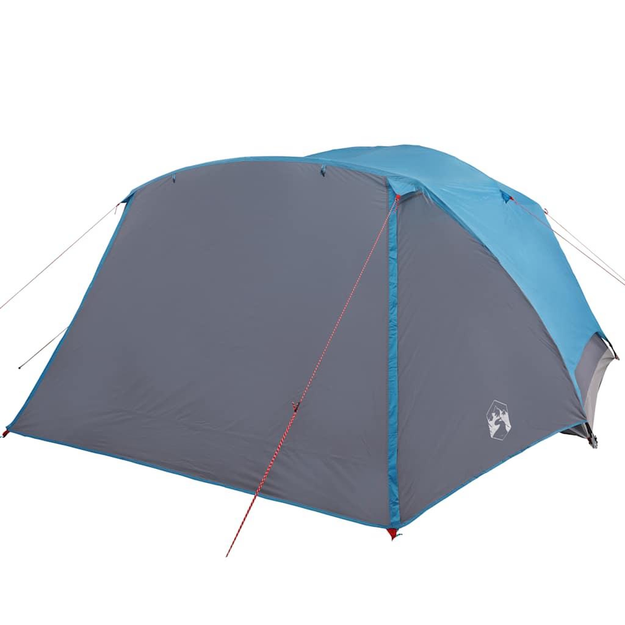 Voir la diapositive 5 : VIDAXL Tente de camping avec porche 4 personnes bleu impermeable