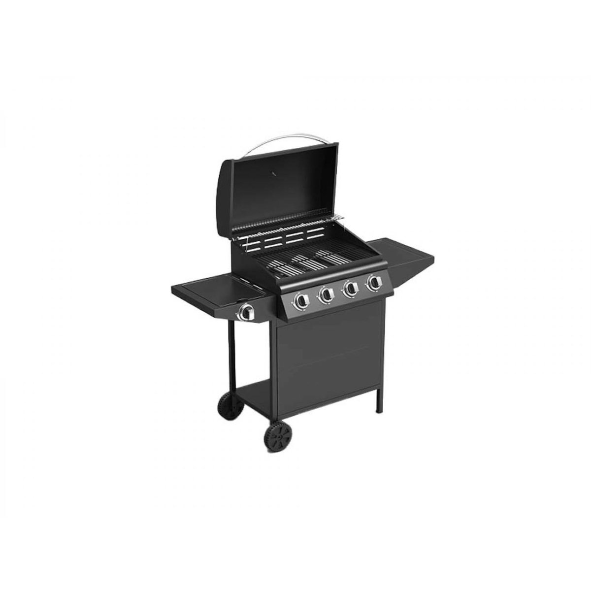 CONCEPT USINE Barbecue à gaz 4 + 1 brûleurs TALLAHASSEE