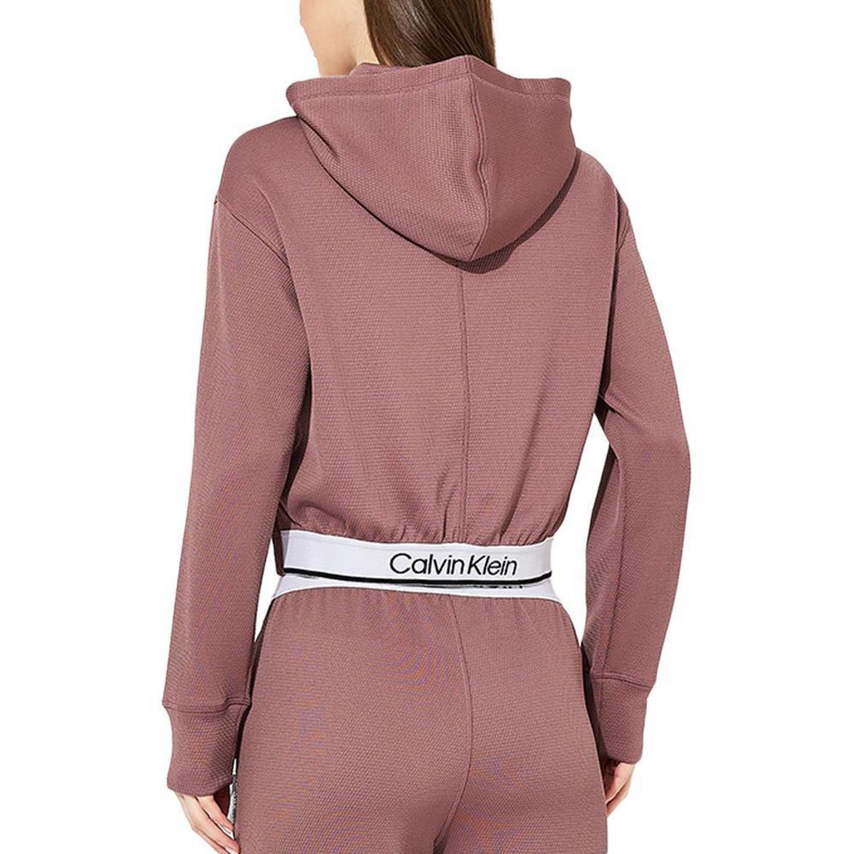CALVIN KLEIN JEANS weat Zippé  Mauve Femme Calvin Klei Full