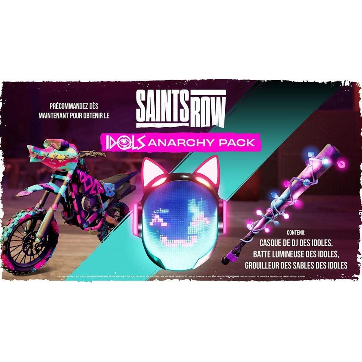 Saints Row - Notorious Edition PS4 + Bonus Exclusif Auchan