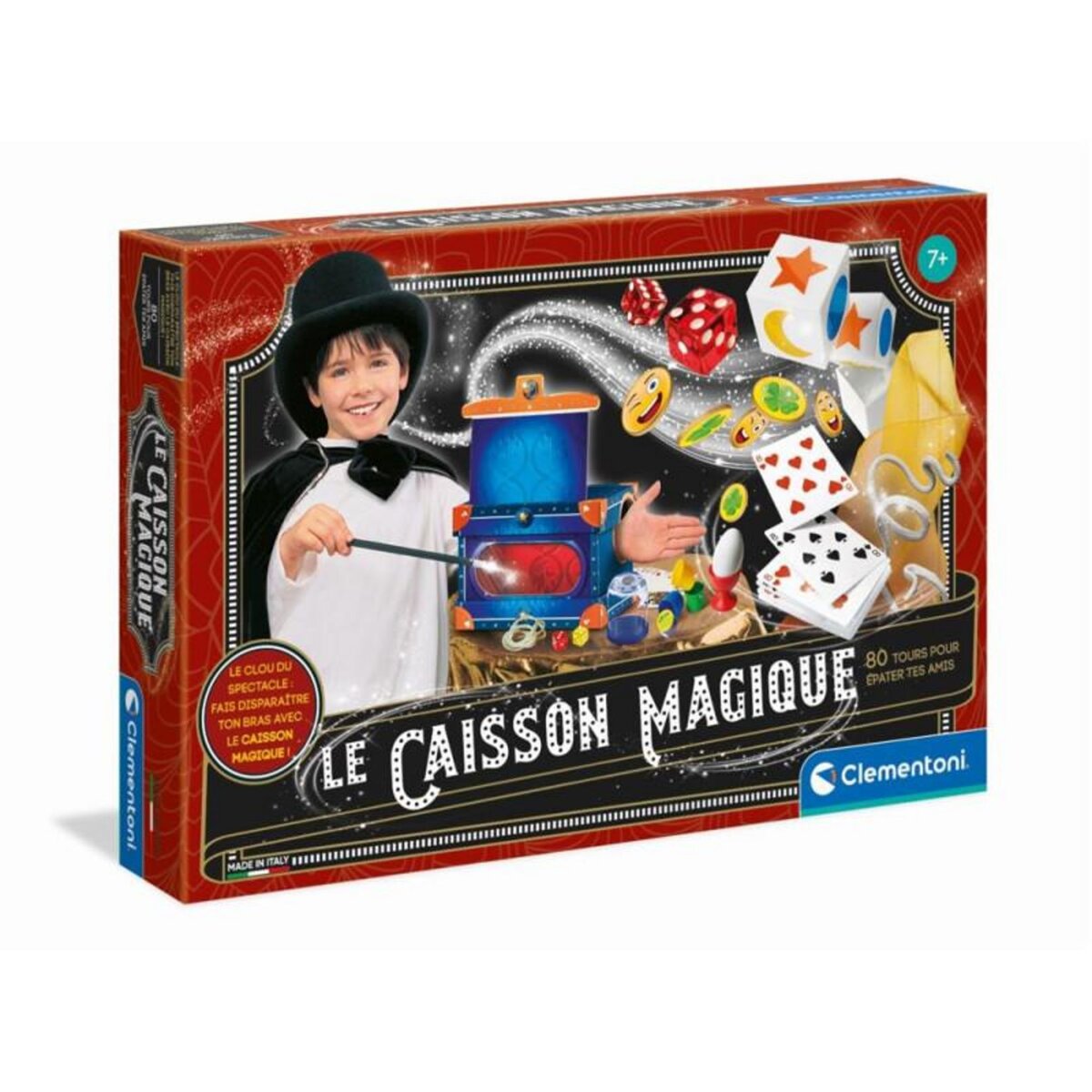 CLEMENTONI Coffret de magie Clementoni Le caisson magique