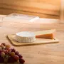  Cloche à fromage en bambou rectangle boite bois